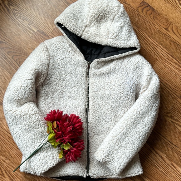 REVERSIBLE puffer coat - Picture 2 of 4